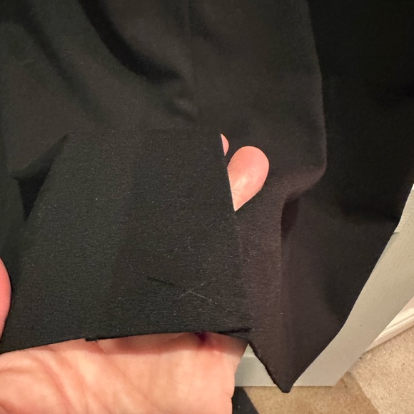 Calvin Klein Black Dress Plus Size LBD with Embellished Neckline - Picture 5 of 10